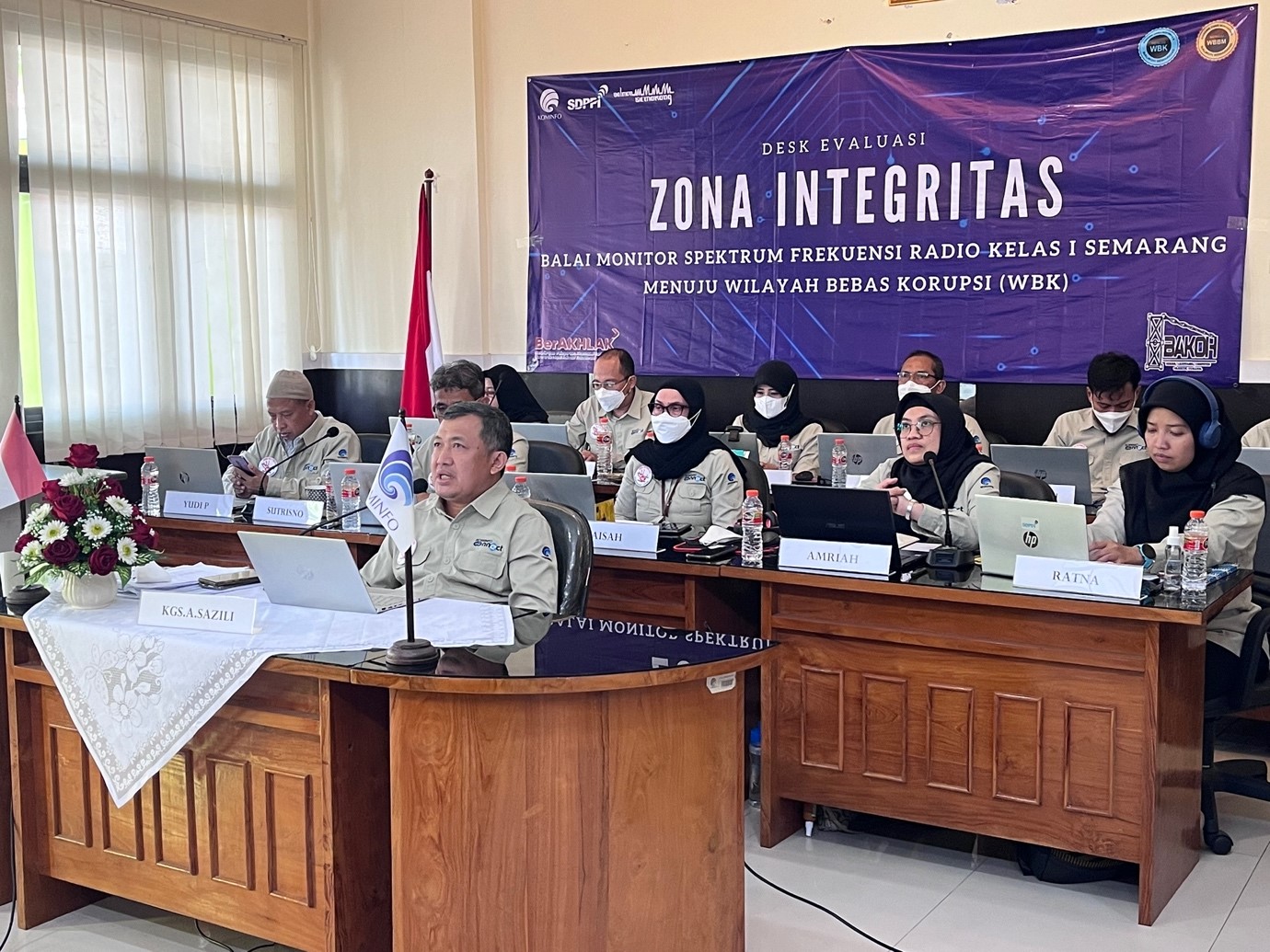 Desk Evaluasi Zona Integritas, Balmon Semarang Siap Meraih Predikat WBK
