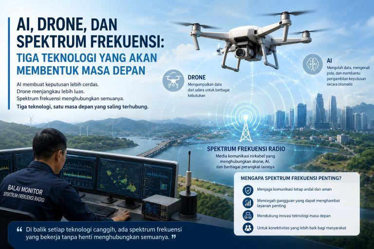 AI, Drone, dan Spektrum Frekuensi Radio: Kolaborasi yang Akan Membentuk Masa Depan